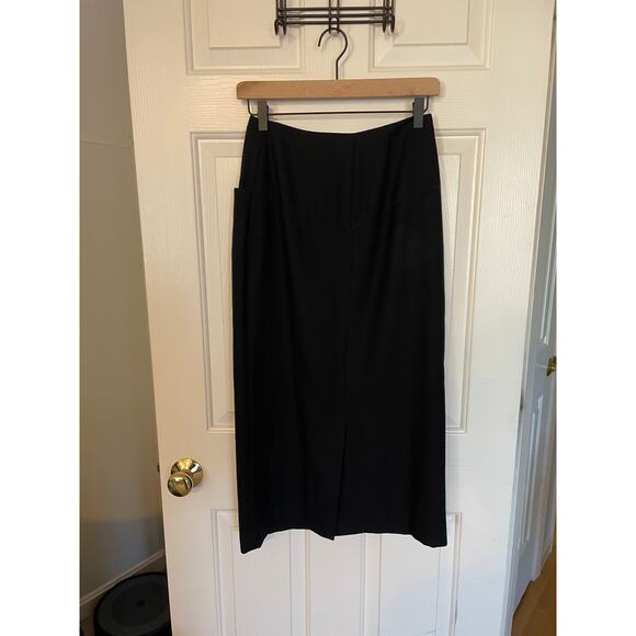Savannah Size 6 All Wool Skirt Back Split Fully Lined Style2852 Small Inner Flaw - Picture 2 of 10